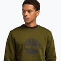 Bluza męska Timberland Tree Logo Crew Neck dark olive 4