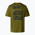 Koszulka męska The North Face Foundation Mountains Faces Tee forest olive 5