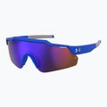 Okulary przeciwsłoneczne dziecięce Under Armour Levelup Jr S3 matte blue grey/infrared 2
