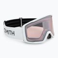 Gogle narciarskie Smith Tribute white/ignitor mirror