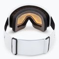 Gogle narciarskie Smith Tribute white/red sol-x mirror 3