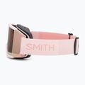 Gogle narciarskie  Smith Squad carnation/chrp everyday rose gold mirror/clear 5