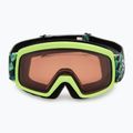 Gogle narciarskie dziecięce Smith Rascal Jr electric lime left turn/rc36 2