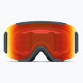 Gogle narciarskie Smith Squad S2 slate/chromapop everyday red mirror 2