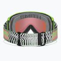 Gogle narciarskie Smith Squad S2 slime static shag/chromapop everyday green mirror 3