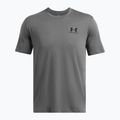Koszulka męska Under Armour Sportstyle Left Chest castlerock/black 3
