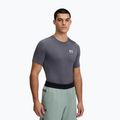 Koszulka treningowa męska Under Armour HG Armour Comp castlerock/white