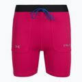 Spodenki damskie Under Armour Trail Run Fitted shaded fuchsia/black