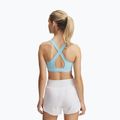 Biustonosz treningowy Under Armour Crossback Mid stream/white 2