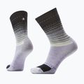 Skarpety damskie Smartwool Everyday Stitch Stripe Crew purple/black