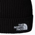 Czapka zimowa dziecięca The North Face Logo Box Cuffed black 2