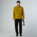 Bluza polarowa męska The North Face Glacier Fleece 1/4 Zip deep dijon 2