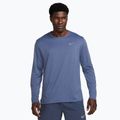 Longsleeve do biegania męski Nike Miler Dri-Fit UV diffused blue