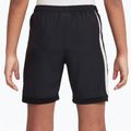 Spodenki piłkarskie dziecięce Nike Academy Dri-Fit Jr black/black/pale ivory/ pale ivory 2