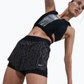 Spodenki do biegania damskie Nike Swift Dri-Fit Mid-Rise 2in1 black/black 6