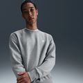 Bluza męska Nike Club Fleece Crew dark grey heather/white 7