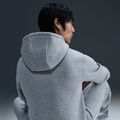 Bluza męska Nike Club Full Zip Hoodie dark grey heather/light smoke grey/white 6