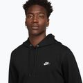 Bluza męska Nike Sportswear Club Knit Pullover Hoodie black/black/white 3