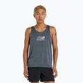 Koszulka do biegania męska New Balance Athletics Reflective graphite
