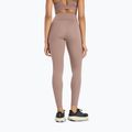 Legginsy do biegania damskie New Balance Harmony High Rise earth shadow 3