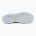 Buty damskie SKECHERS Uno Shimmer Away white/silver 4