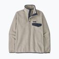 Bluza trekkingowa męska Patagonia LW Synch Snap-T P/O oatmeal heather w/smolder blue 6