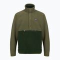 Bluza trekkingowa męska Patagonia Retro Pile 1/2 Snap P/O old growth green 8