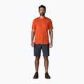 Koszulka męska Patagonia Cap Cool Merino Blend Graphic Shirt heritage header/coal orange 4