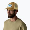 Czapka z daszkiem damska Patagonia Flying Fish LoPro Trucker flying fish fork/bobcat brown 2