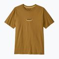 Koszulka męska Patagonia '95 Oval Logo bobcat brown/sunshine