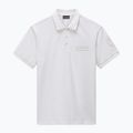 Koszulka polo męska Napapijri E-Amundsen 1 white heron