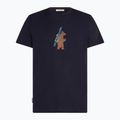 Koszulka męska icebreaker Merino 150 Tech Lite Bear Tour midnight navy 7