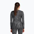 Longsleeve trekkingowy damski icebreaker Merino 260 Tech Vertex Crewe Delta Lines AOP black/snow/j 3