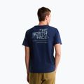Koszulka trekkingowa męska The North Face Moutain Sketch Regular summit navy 3