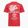 Koszulka męska Vans Stacked Hi Tee crimson haze 2