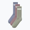 Skarpety Vans Classic Crew 3 pary glacial slate