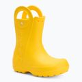 Kalosze dziecięce Crocs Handle It Rain Boot Kids yellow