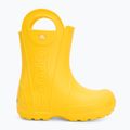 Kalosze dziecięce Crocs Handle It Rain Boot Kids yellow 2