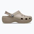 Klapki damskie Crocs Classic Platform Clog taupe 10