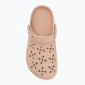 Klapki Crocs Classic Floral Cutout Clog pink caramel 6