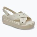 Sandały damskie Crocs Broklyn 4U Cross Strap frappe 8