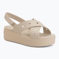 Sandały damskie Crocs Broklyn 4U Cross Strap frappe