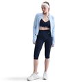 Legginsy damskie Nike One High Waisted Capri midnight navy/white 2