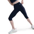 Legginsy damskie Nike One High Waisted Capri midnight navy/white 4
