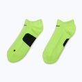 Skarpety Nike Running Midweight No-Show volt/black/black 2