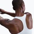 Biustonosz treningowy Nike Swoosh Medium Support white/black 4