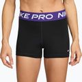 Spodenki damskie Nike Pro 365 3" black/court purple/white