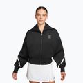 Bluza tenisowa damska Nike Advantage Dri-Fit FZ black/white