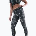 Legginsy treningowe damskie Nike Pro Mid-Rise 7/8 black/white/white 3
