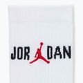 Skarpety  Jordan Everyday Crew 1 para white/black/university red 4